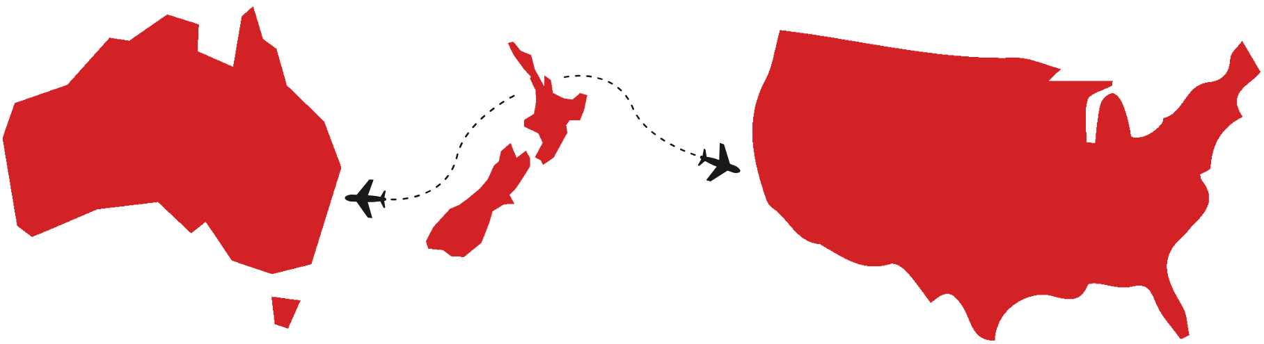 Authi - New Zealand - Australia - USA